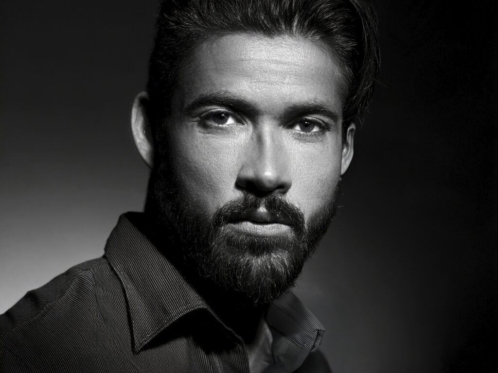 photoshoot for man